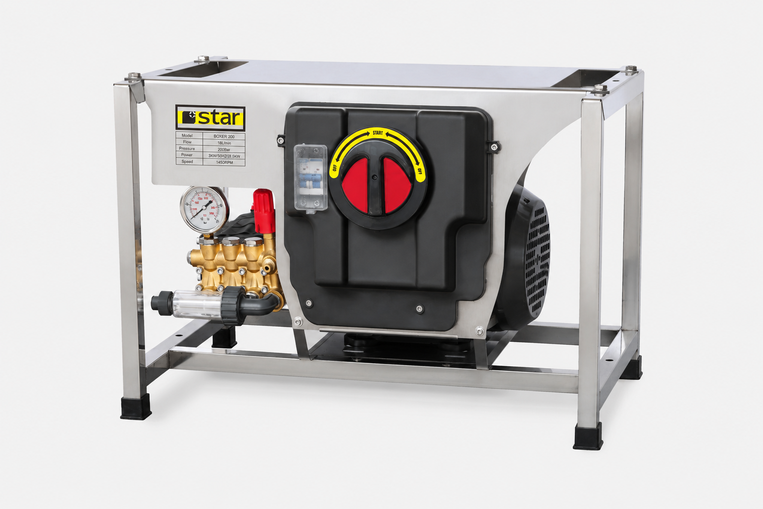 STR BOXER 200 Lavadora de Alta Pressão